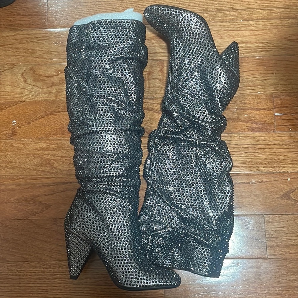 INC Sparkly Boots